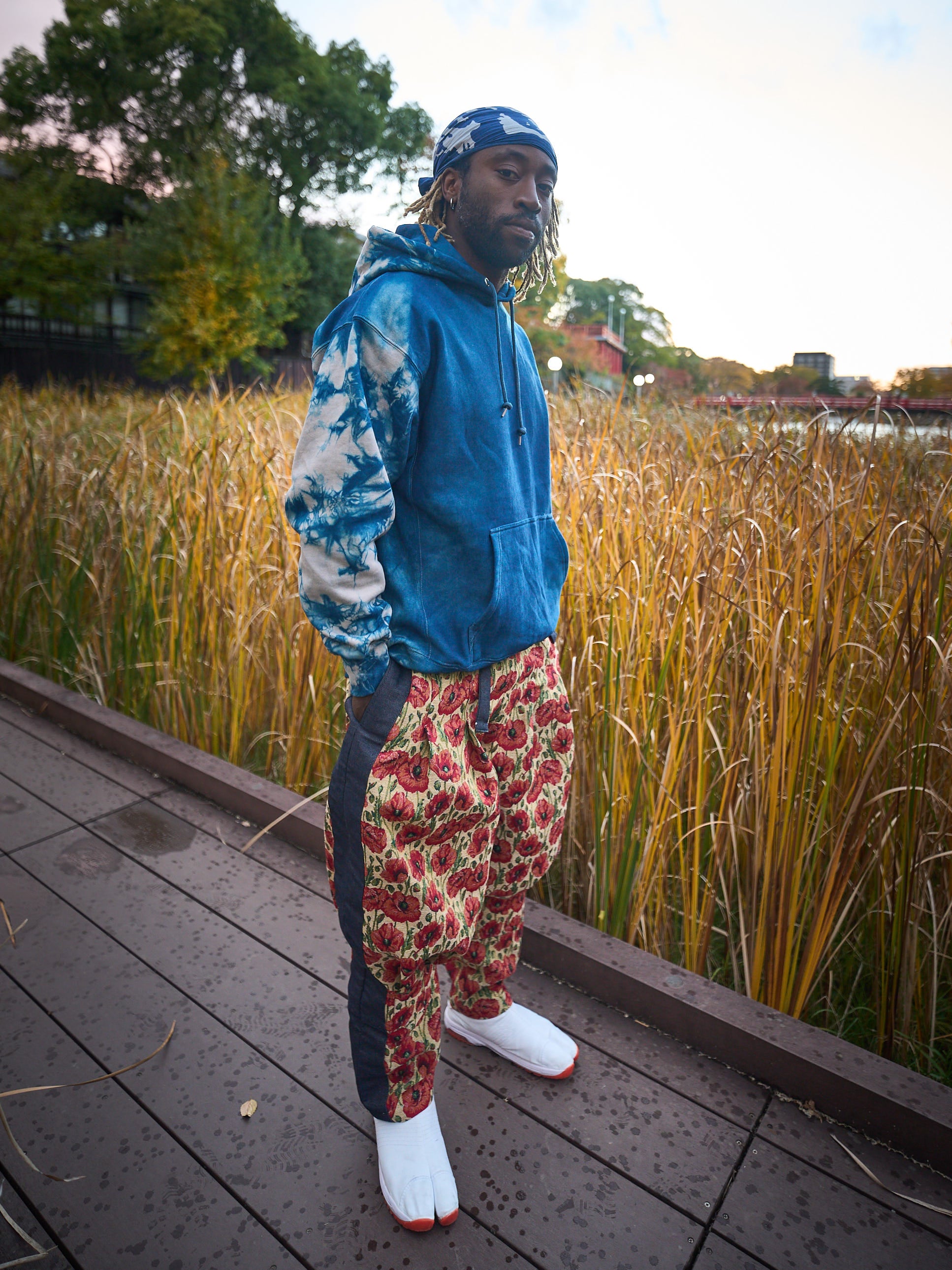 HANYA PANTS FLORAL PRINT