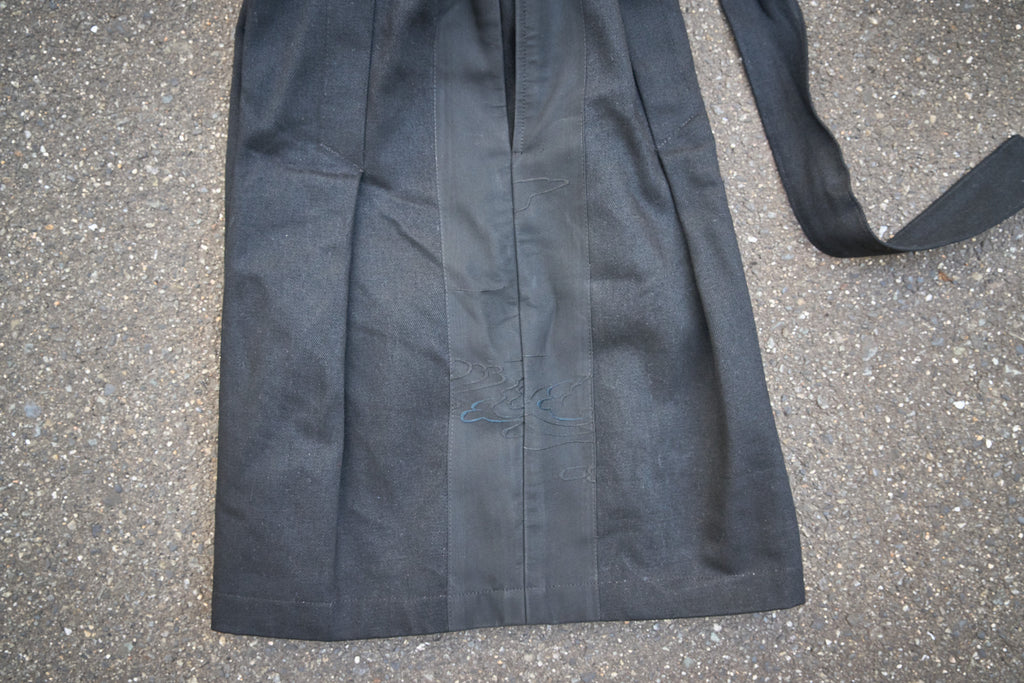 HEAVY DENIM HAKAMA SHORTS