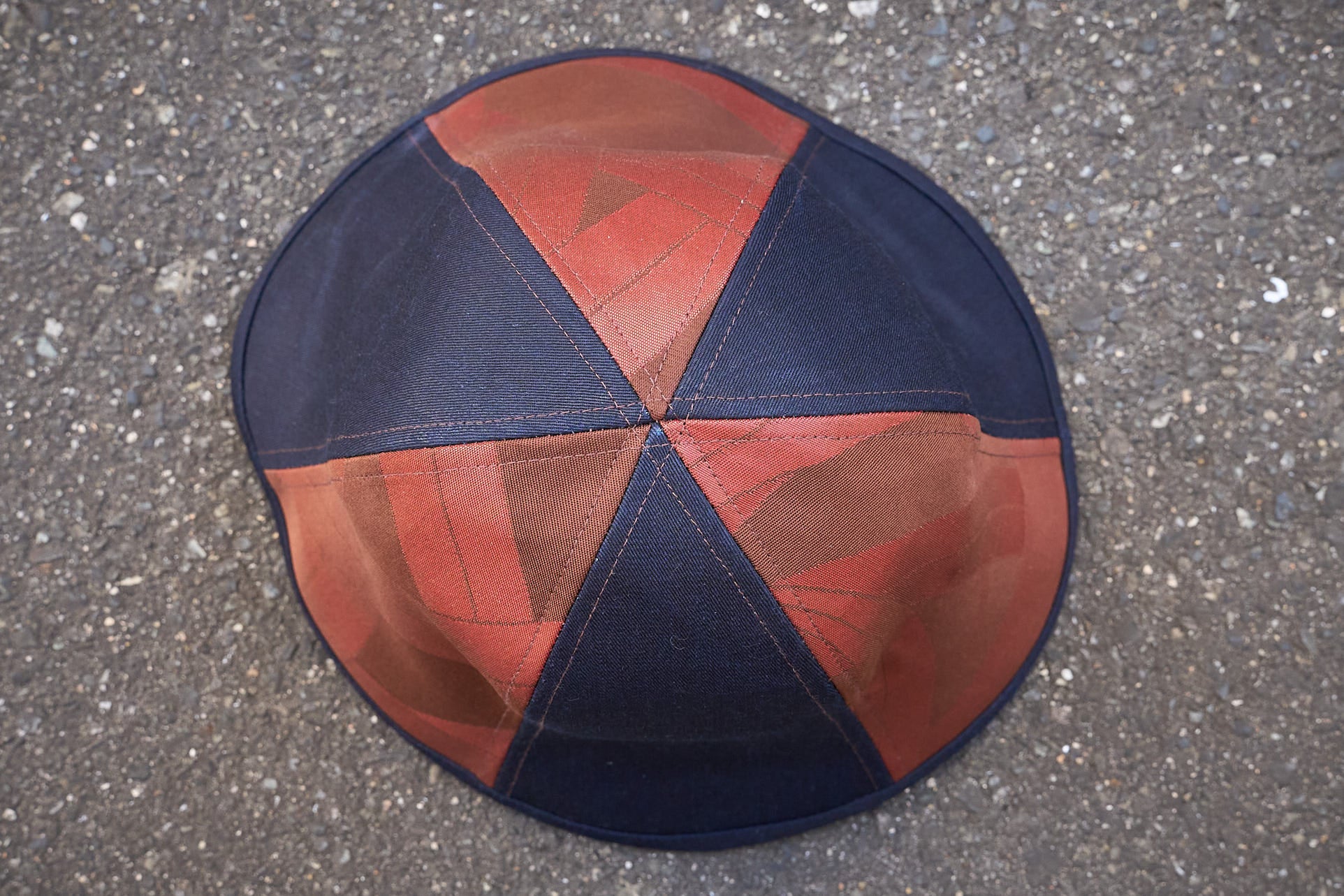 DENIM KIMONO TULIP HAT
