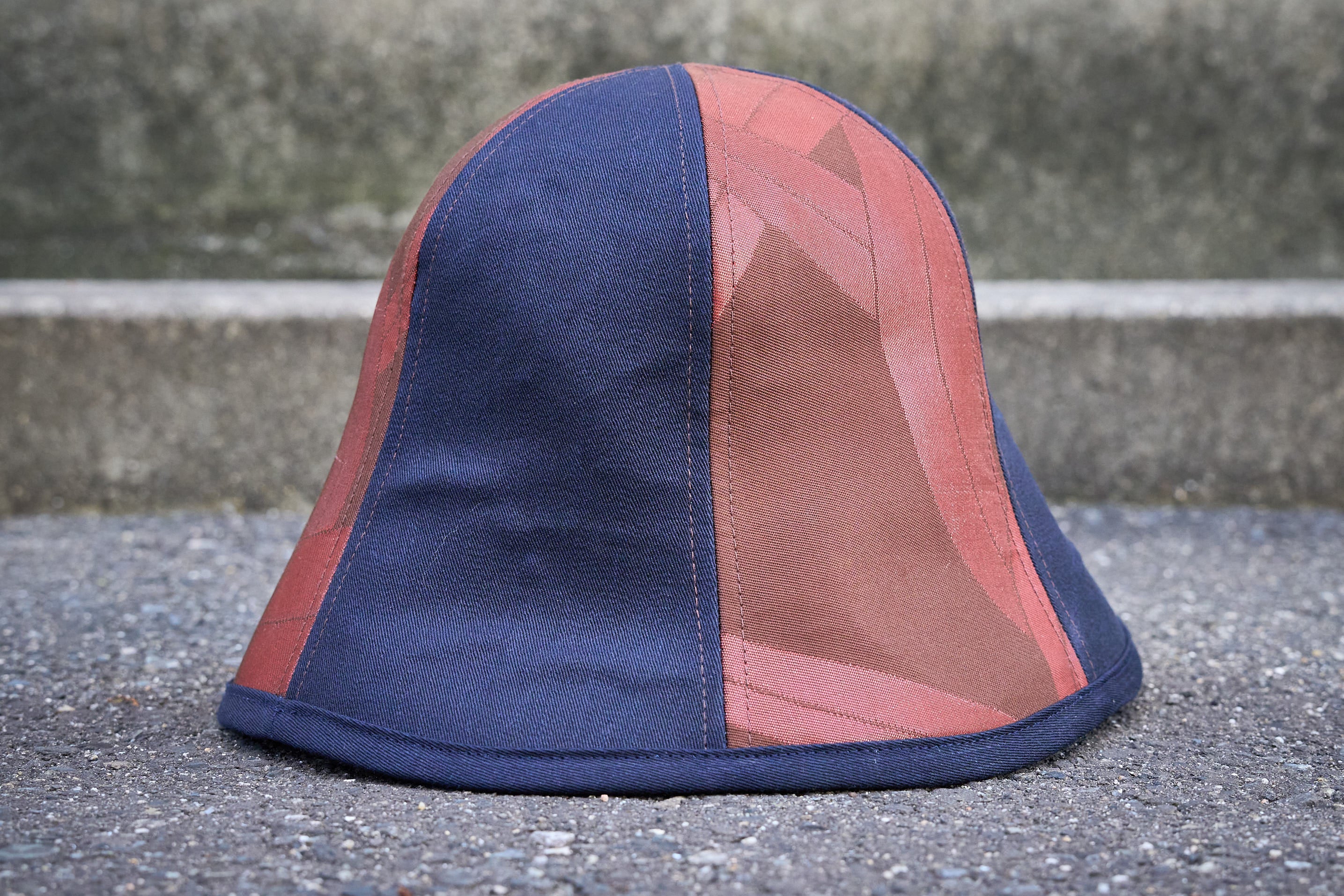 DENIM KIMONO TULIP HAT