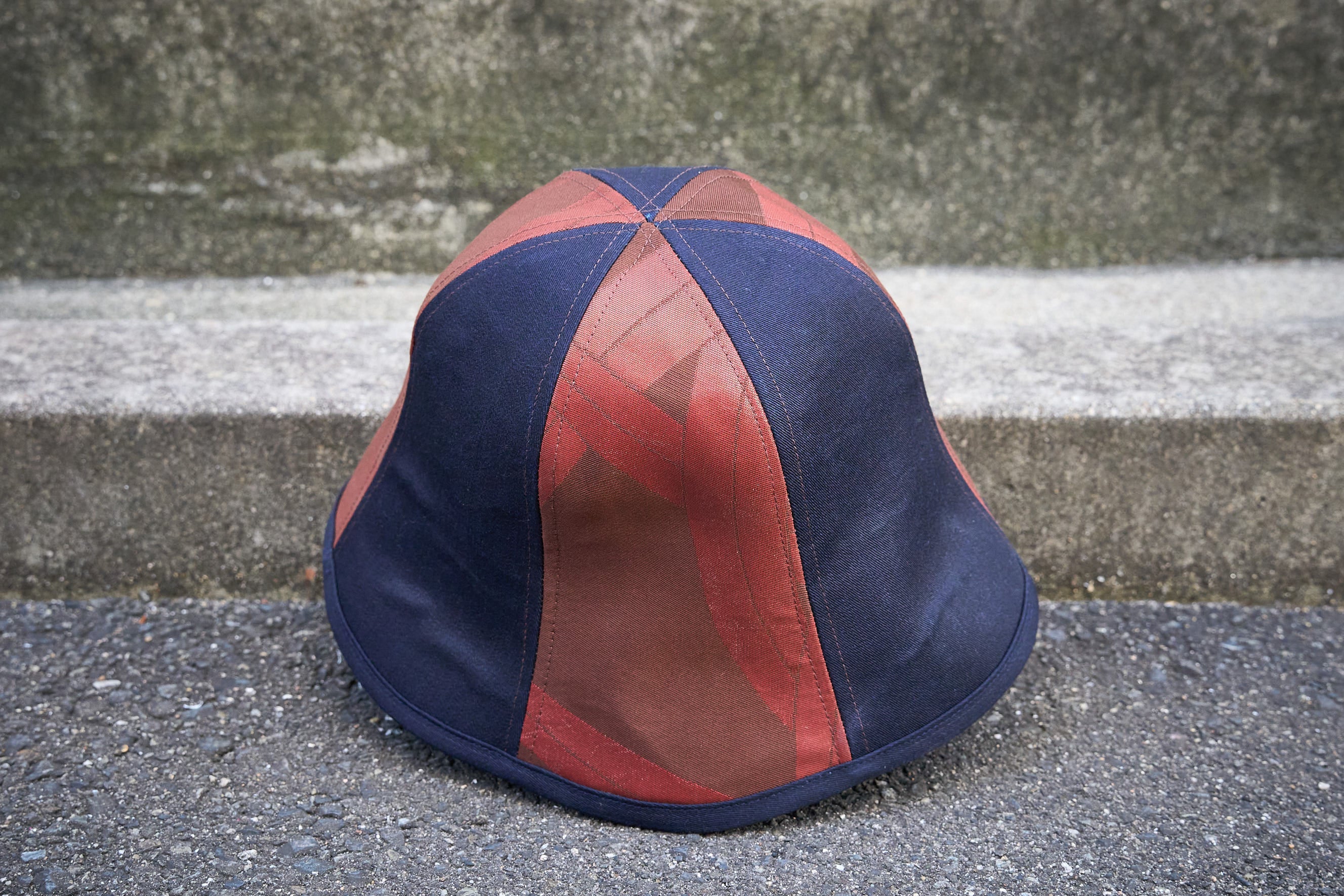 DENIM KIMONO TULIP HAT